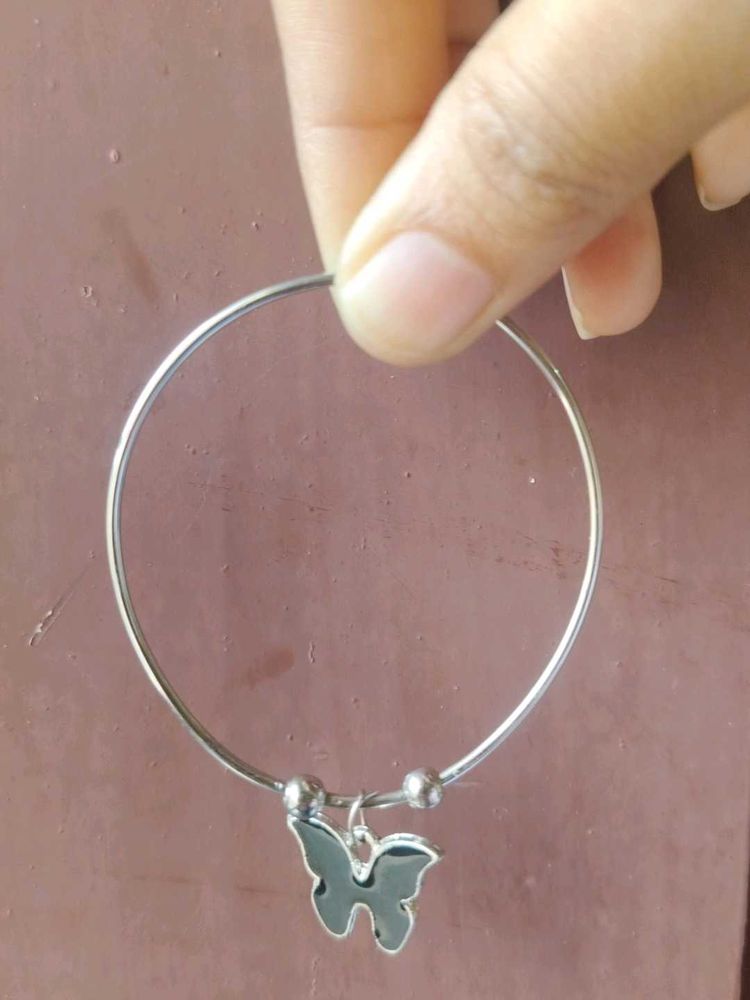 Butterfly Charm Bangle
