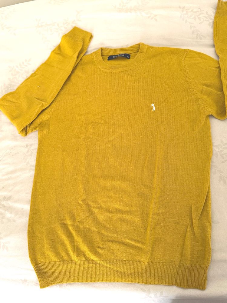 Mustard Knit Sweater