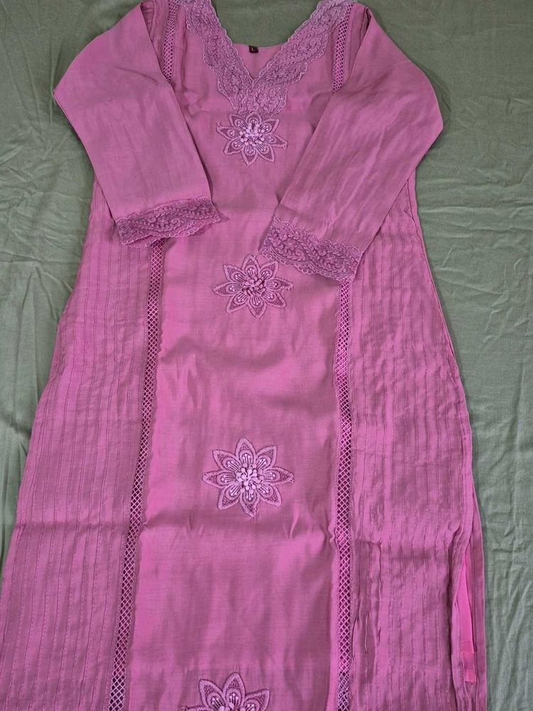 Elegant Pink Kurta
