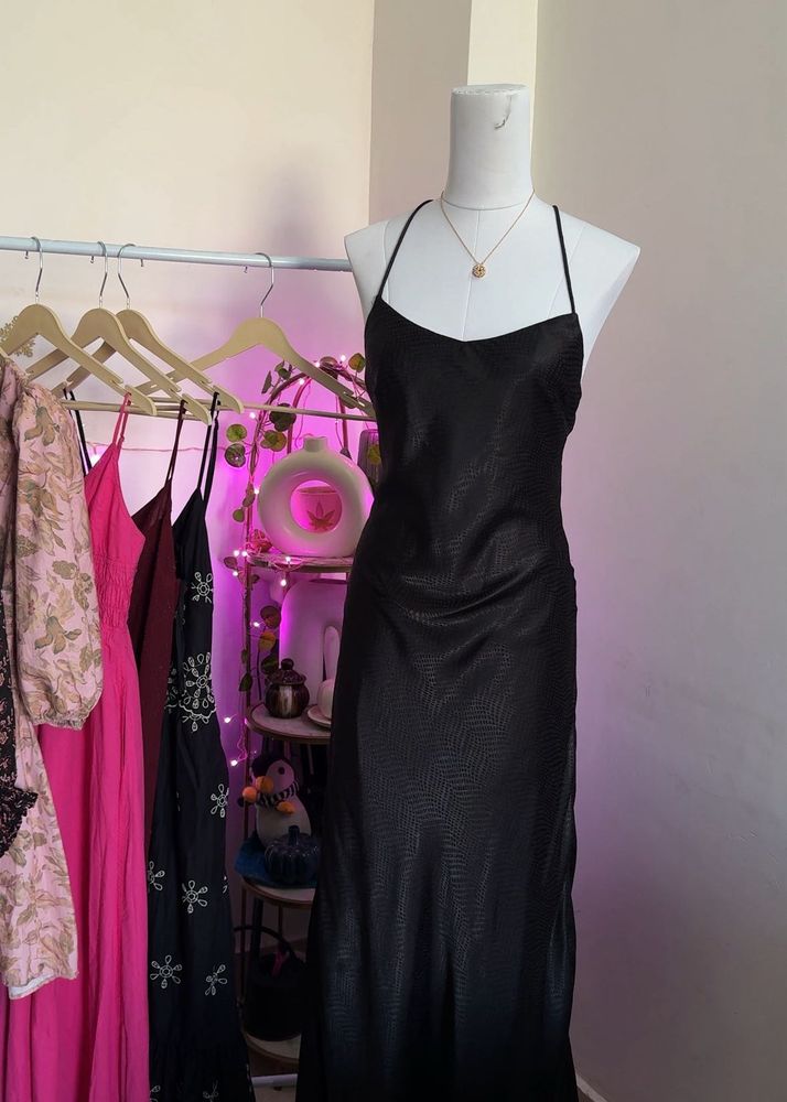 Black Slip Dress