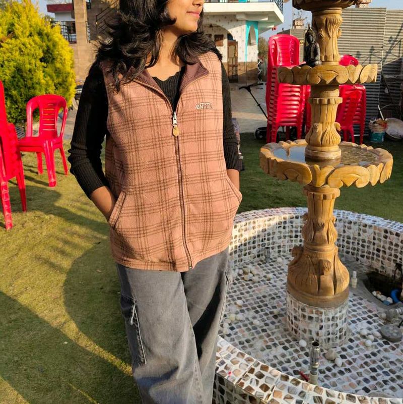 Double layer Sleeveless Vest