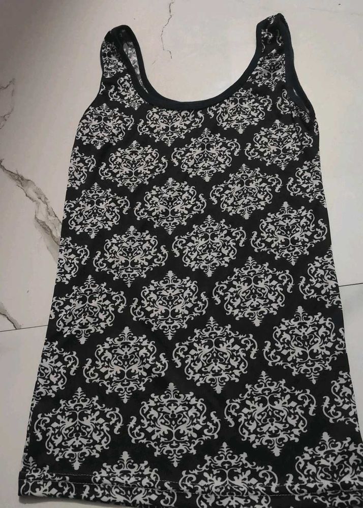 Patterned Tank Top