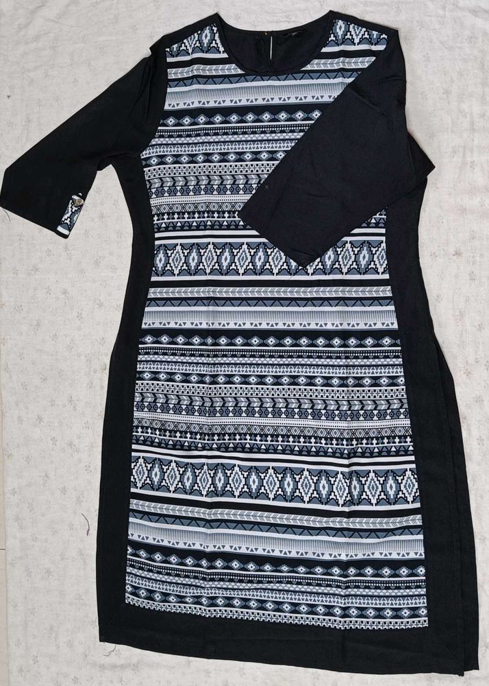 Black Lycra Kurti