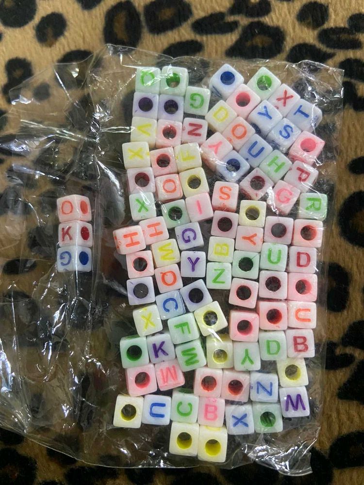 Bracelet DIY alphabet Beads