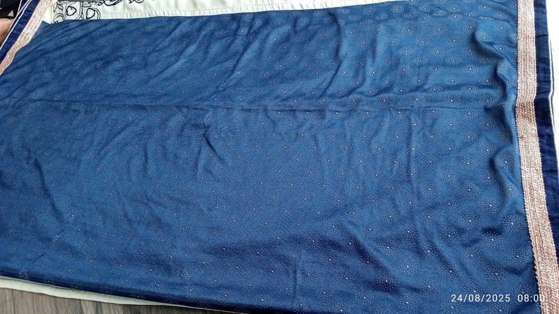 Elegant Blue Saree
