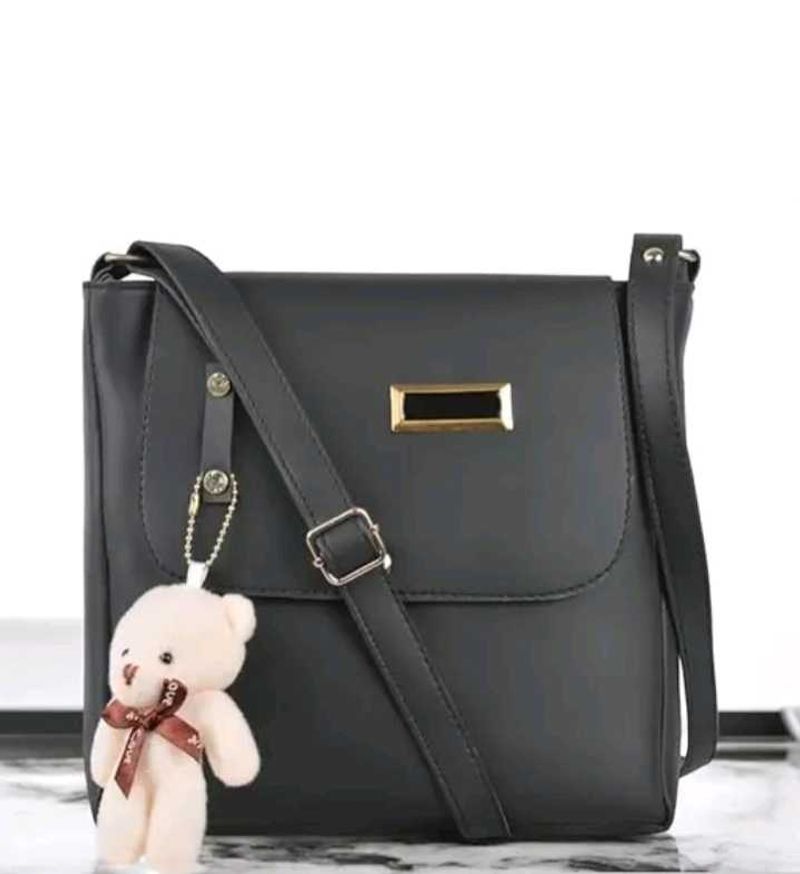 Black Shoulder Beg For Office