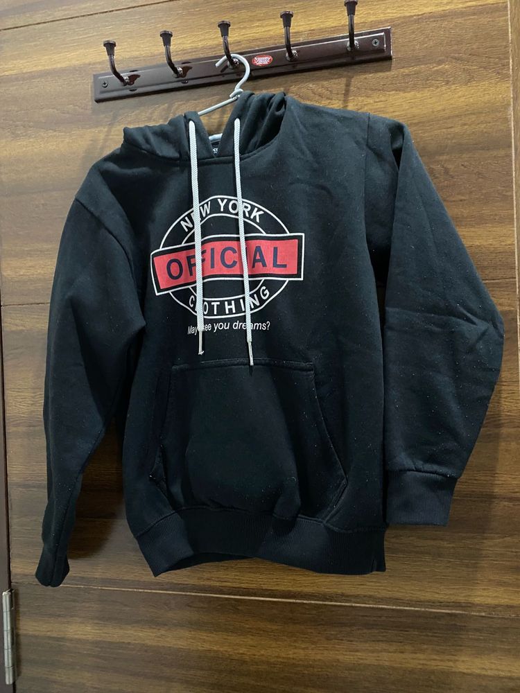 Black &#39;New York&#39; Hoodie