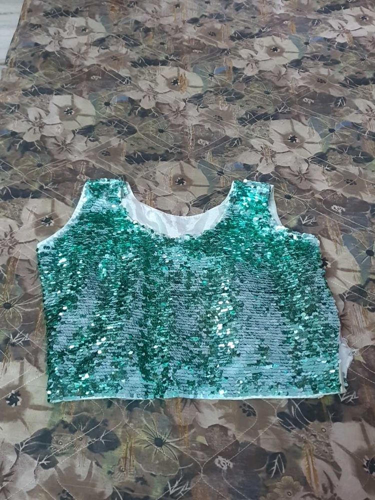 Beautiful  Lehnga  Chloi With Sequence  Blouse