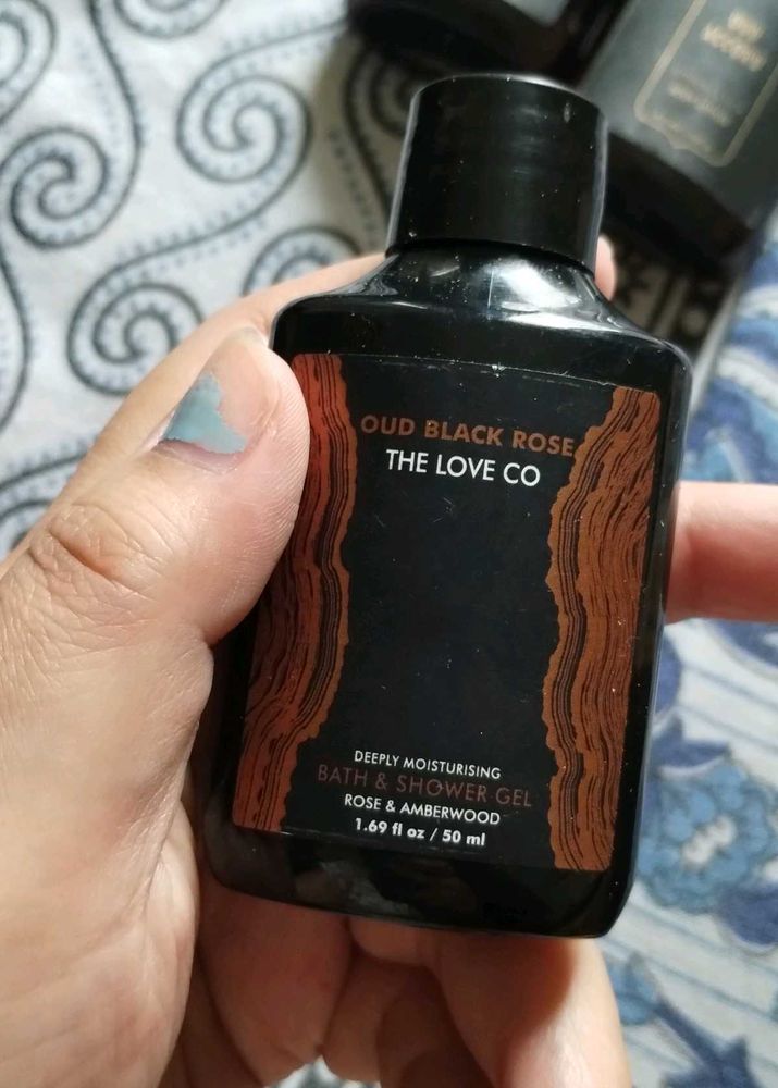 Oux Black Rose Shower Gel