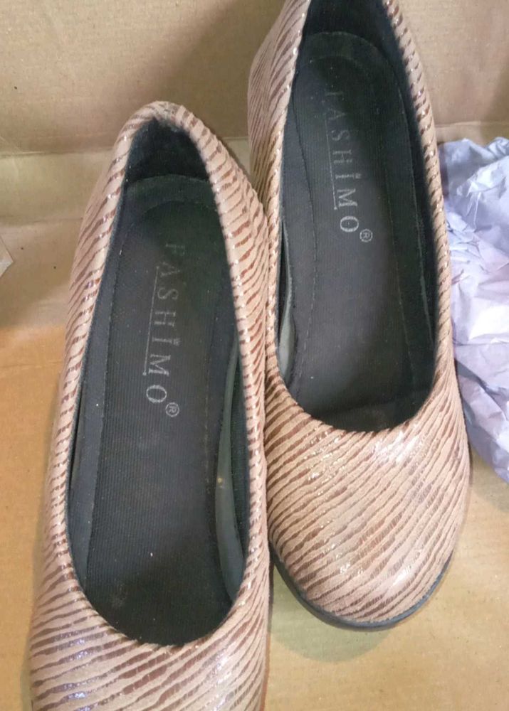 FASHIMO Beige Ballerinas