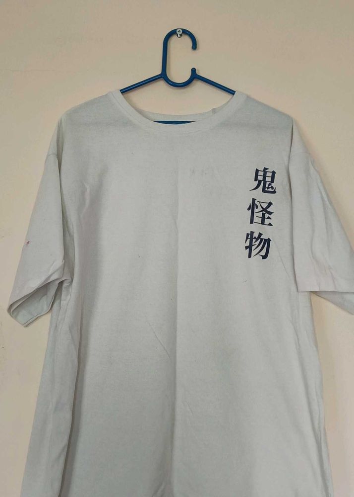 OFF WHITE OVERSIZED TSHIRT