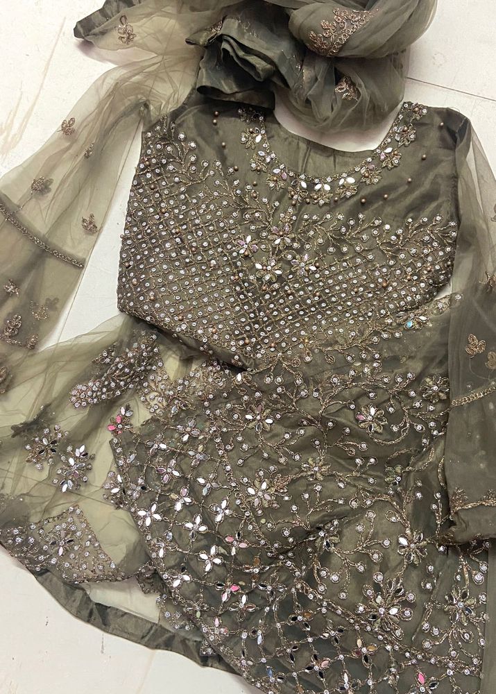 Lavish Embroidered Plazo set