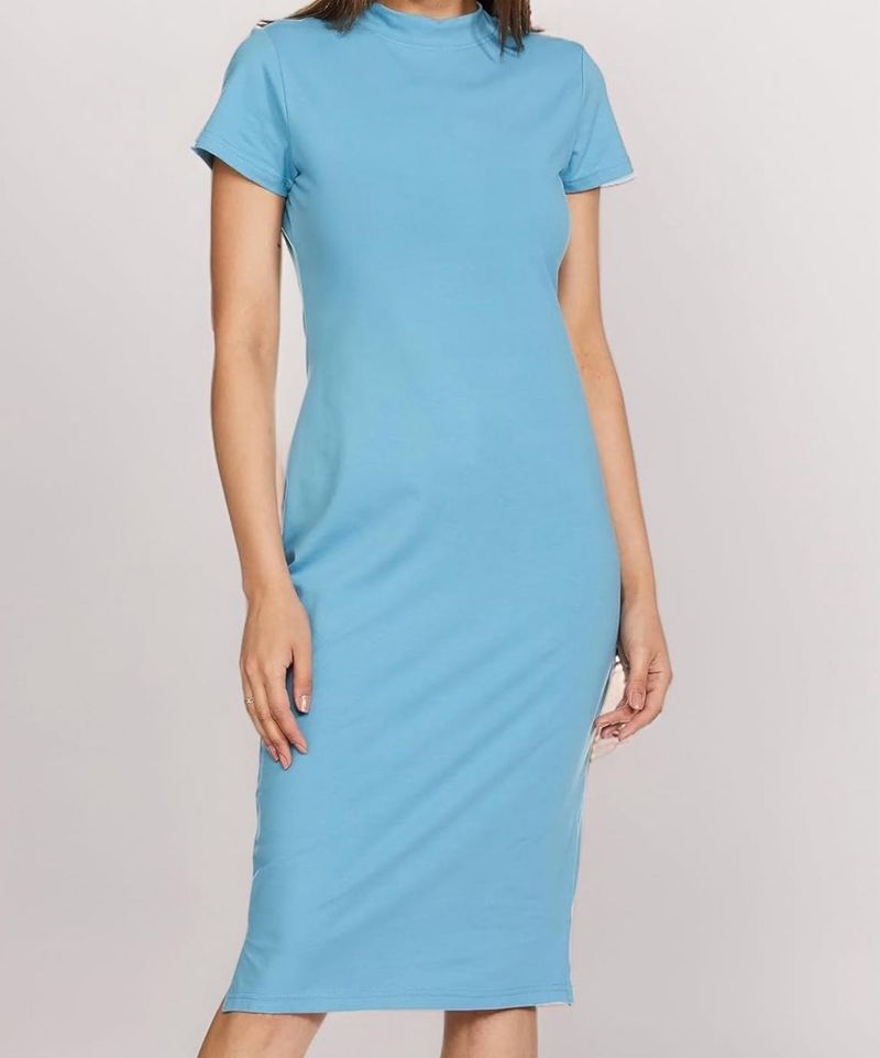 Blue Midi Dress