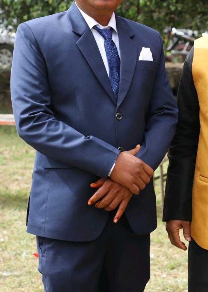 Blazer With Pant And Tie