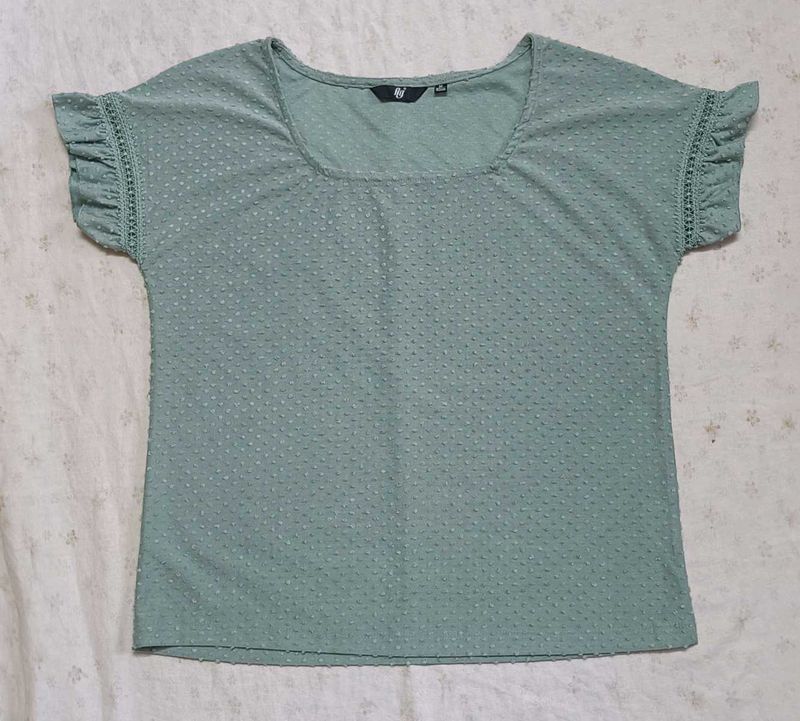 Sea Green Beautiful Top