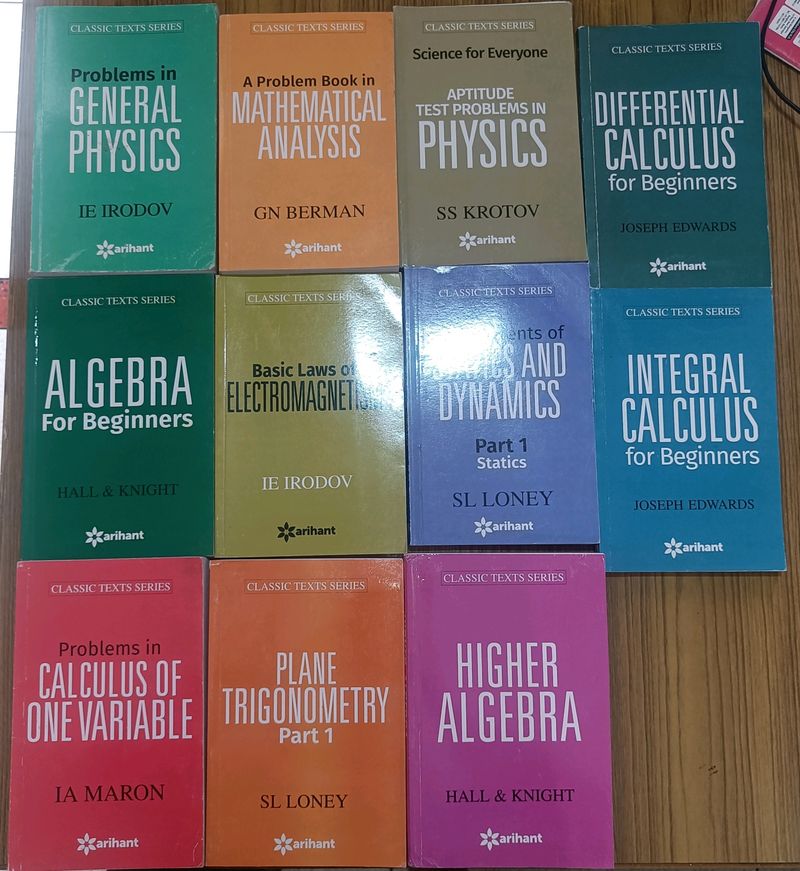 Arihant Jee Mains+Advance Books