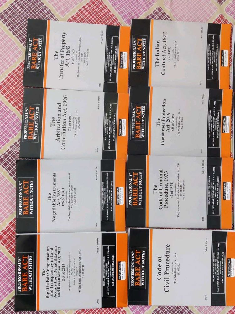 AIBE EXAM BOOKS SET OF 22