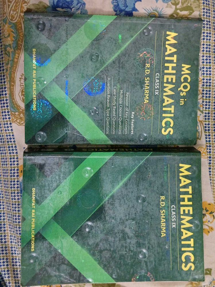 R.D. Sharma Mathematics Class IX (MCQs And Math)