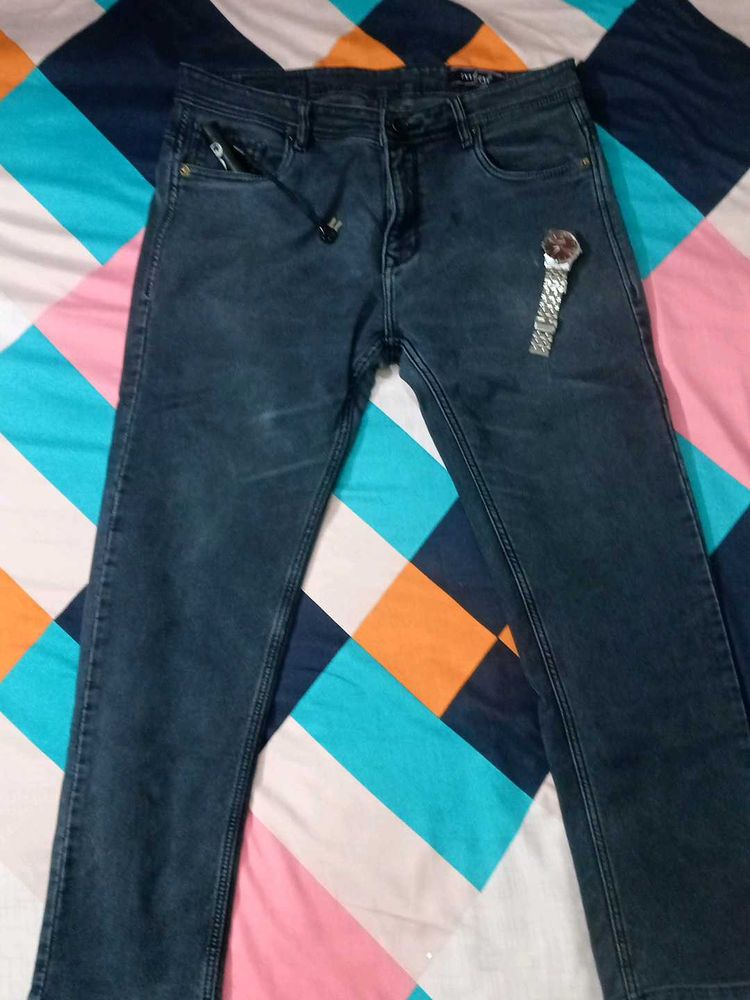 Men&#39;s Dark Wash Jeans Denim