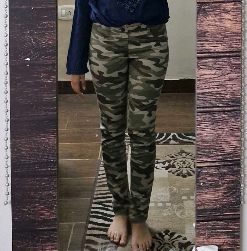 Camouflage Print Jegging