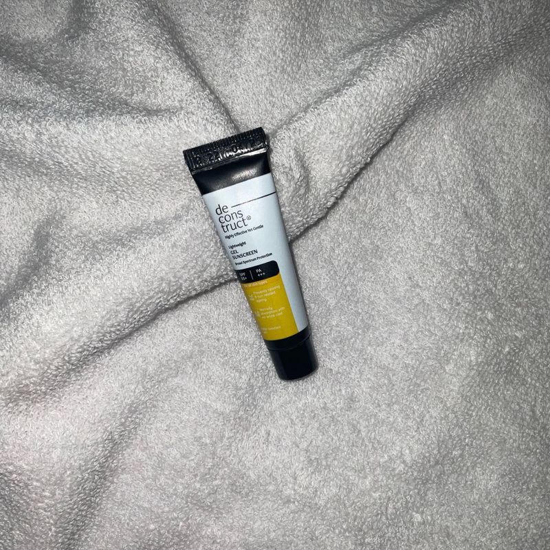 Deconstruct Sunscreen sample pack