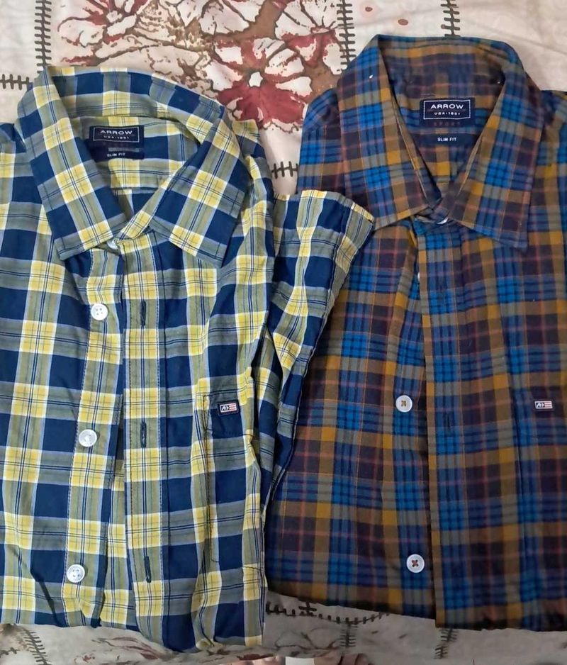 2 Arrow Shirts Good Condition