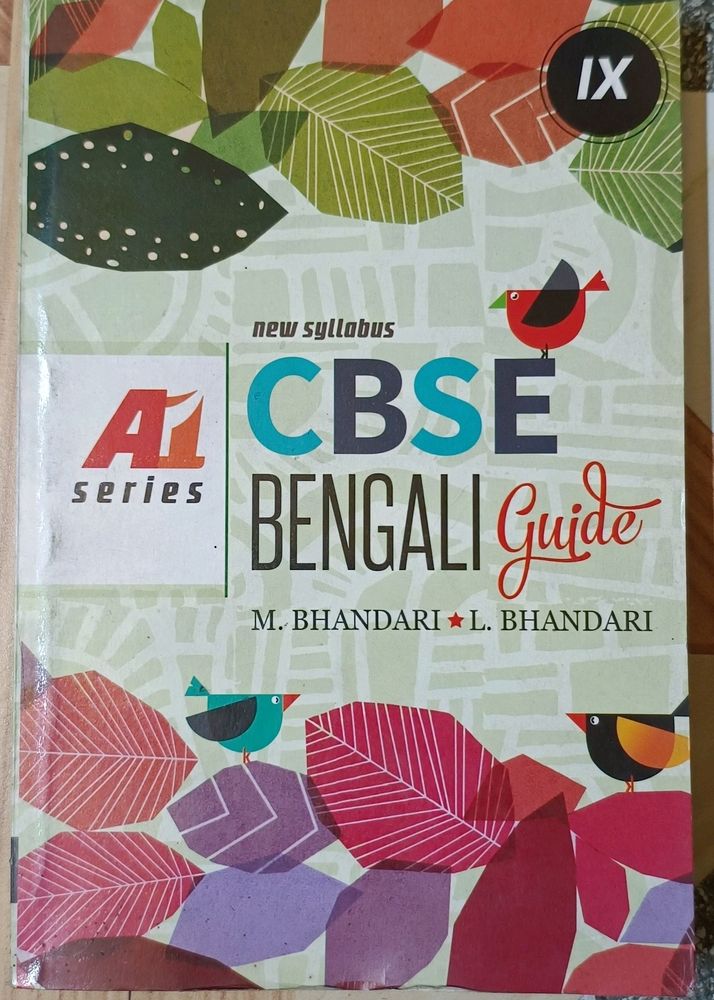 (Lowest Price)CBSE Bengali Guide, A1 Series,Cls-9