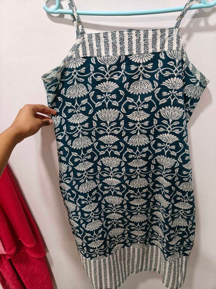 Floral Print Mini Dress