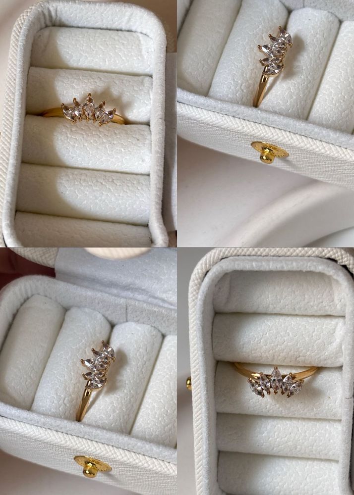 Trinity Gold Ring Anti-tarnish