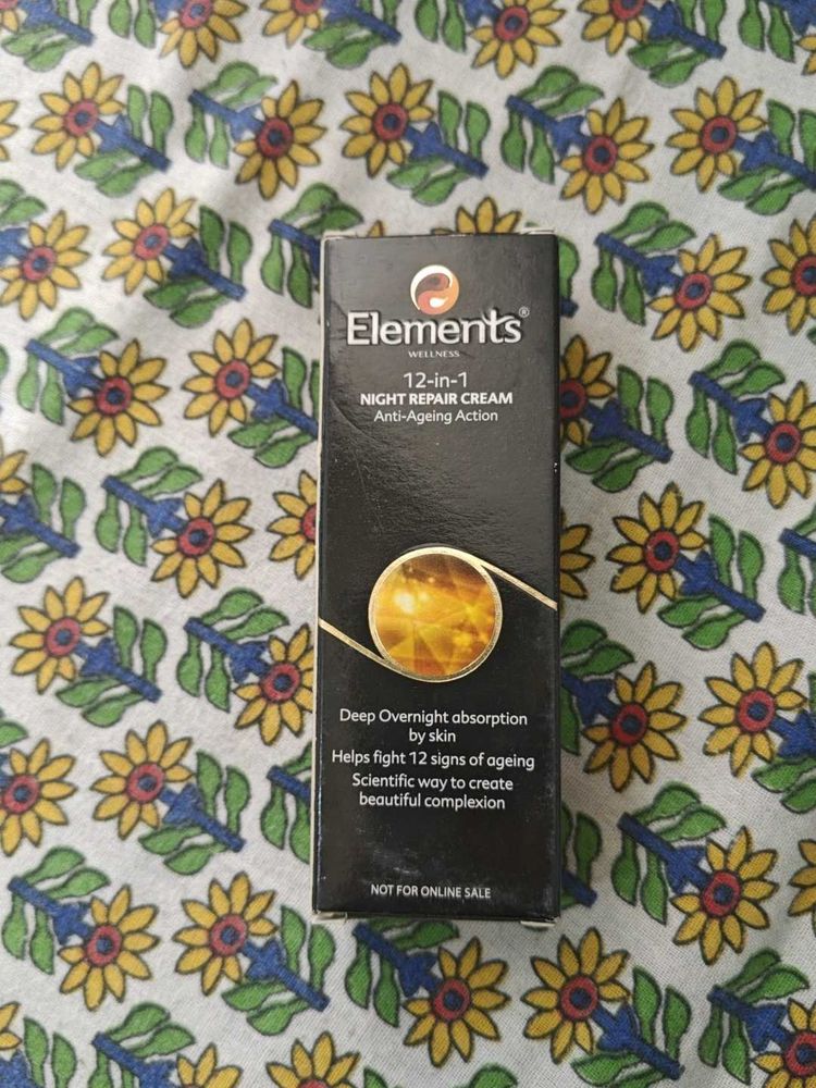 Elements Night Repair Cream