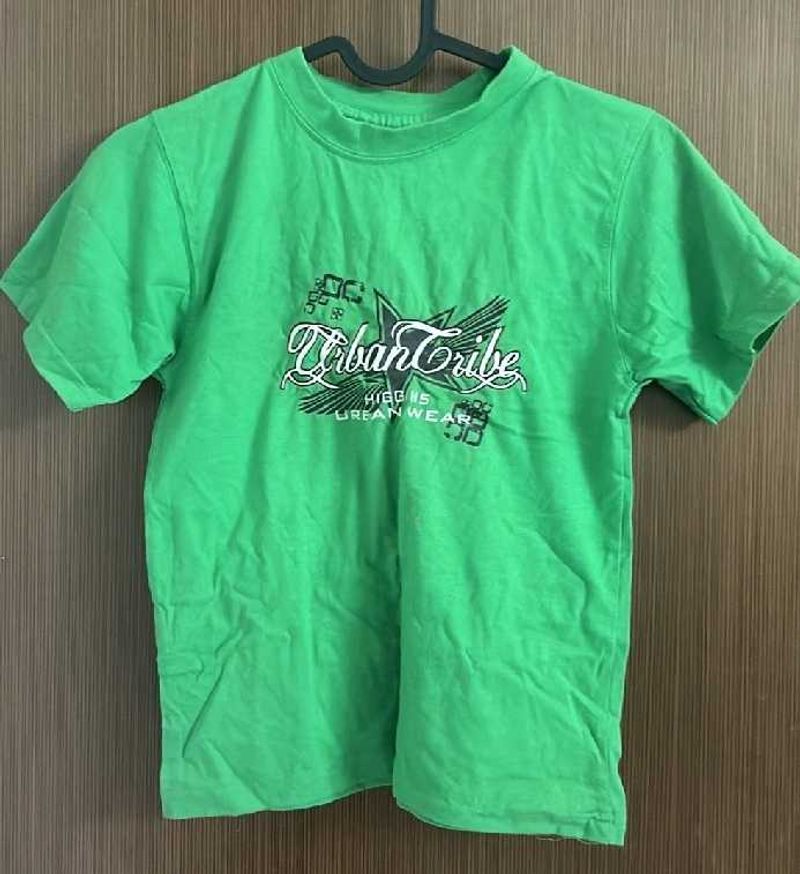Green T-shirt Kids 75cm,L