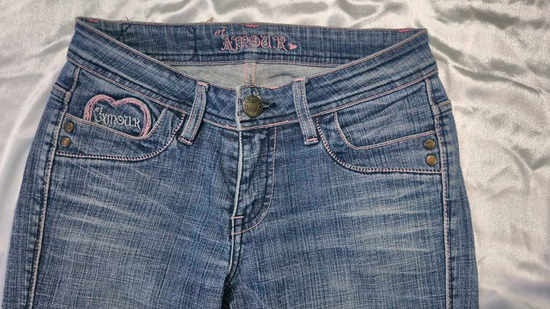 Low Waist Barbie Bootcut Jeans