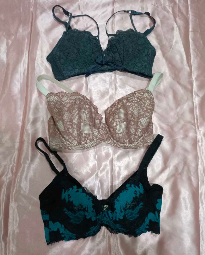 Combo Of 3 Imported Designer Bra