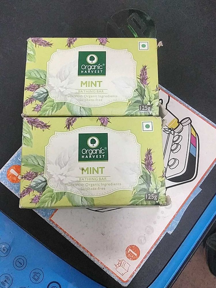 Organic Harvest Mint Soaps (2)