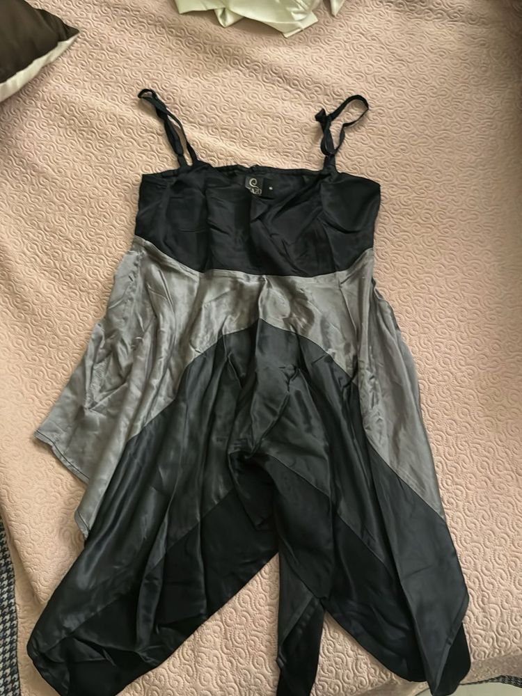 Stylish Black &amp; Grey Dress