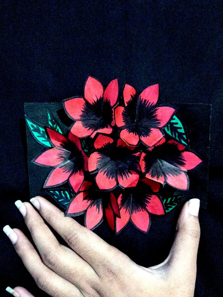 Flower Pop-up Card