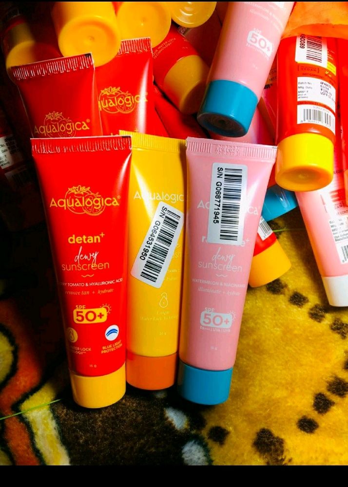 Combo 3 Sunscreen Aqualogica