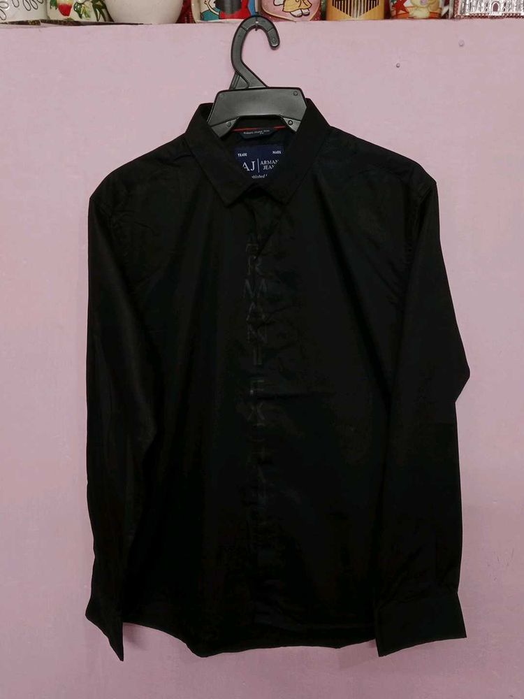 ARMANI EXCHANGE Men&#39;s Black Shirt