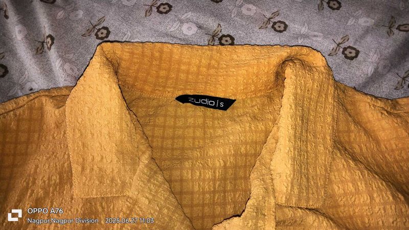 Zudio Yellow Shirt