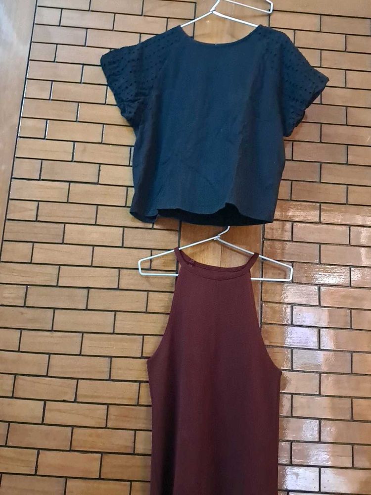 Combo Of  Two Imported Fabric  Only  Branded Top