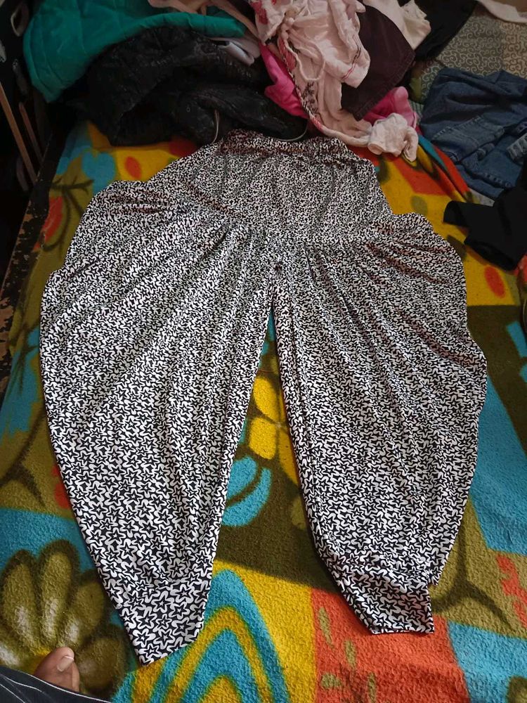 Printed tulip salwar