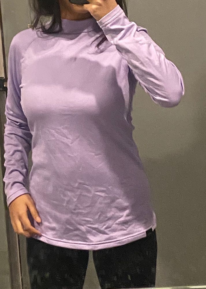 Lavender Long Sleeve Top