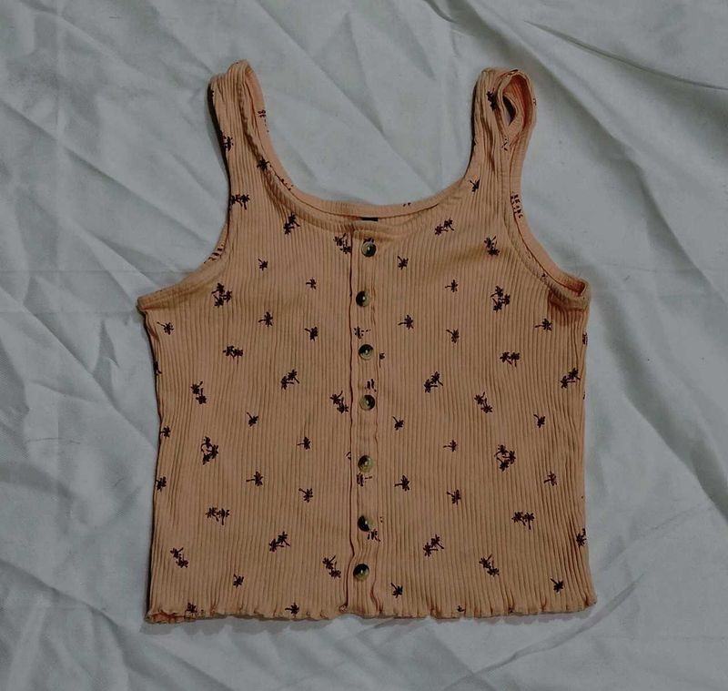 Floral Print Tank Top