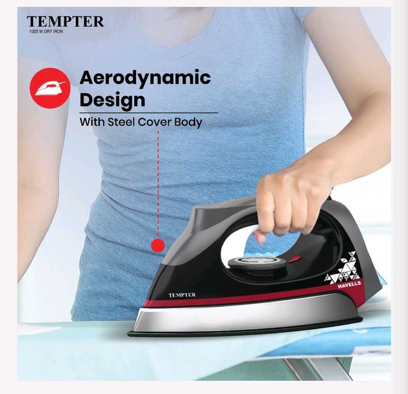 Havells TEMPTER 1000W Dry Iron