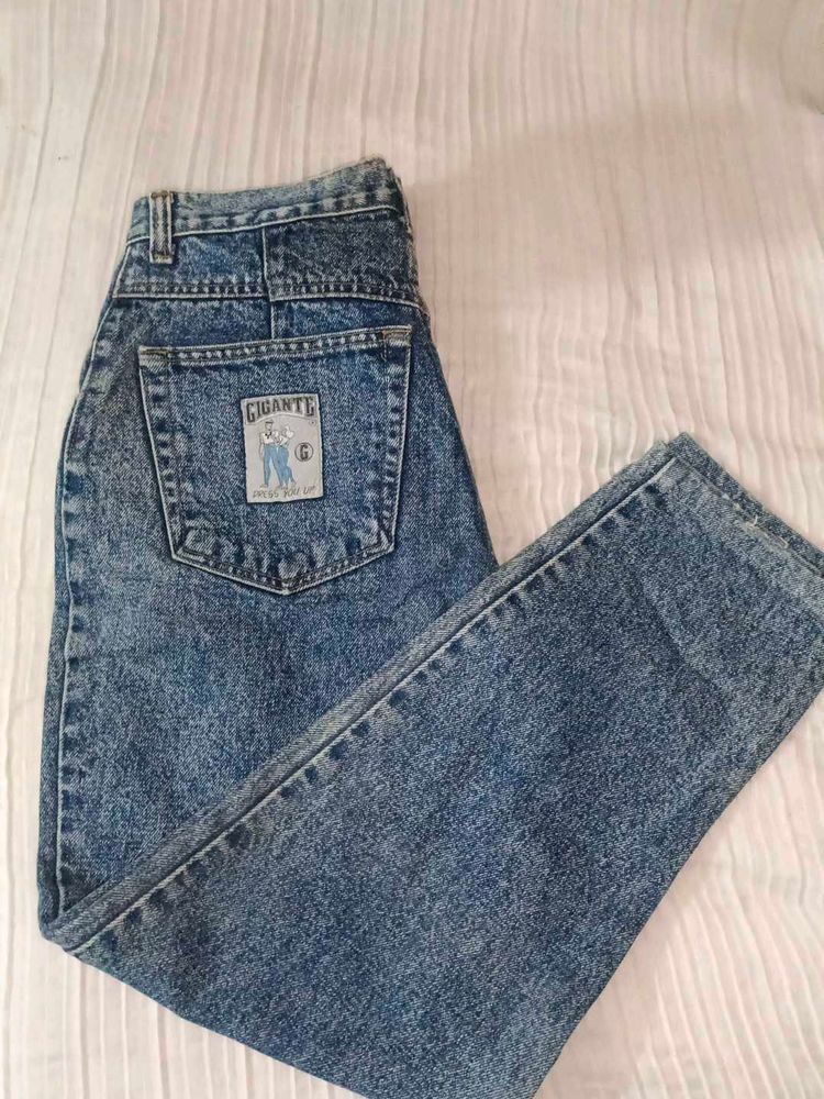 Vintage Gigante Acid Wash Jeans