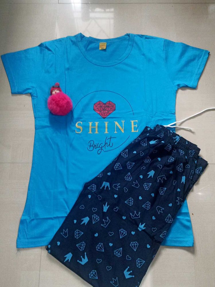 XL And XXL Night Wear - Blue