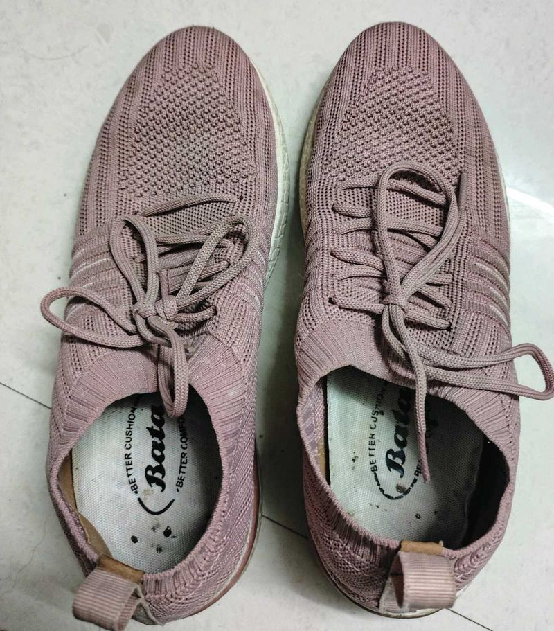 Only For Coins 39 Size Dusty Pink Bata Casual Shoe