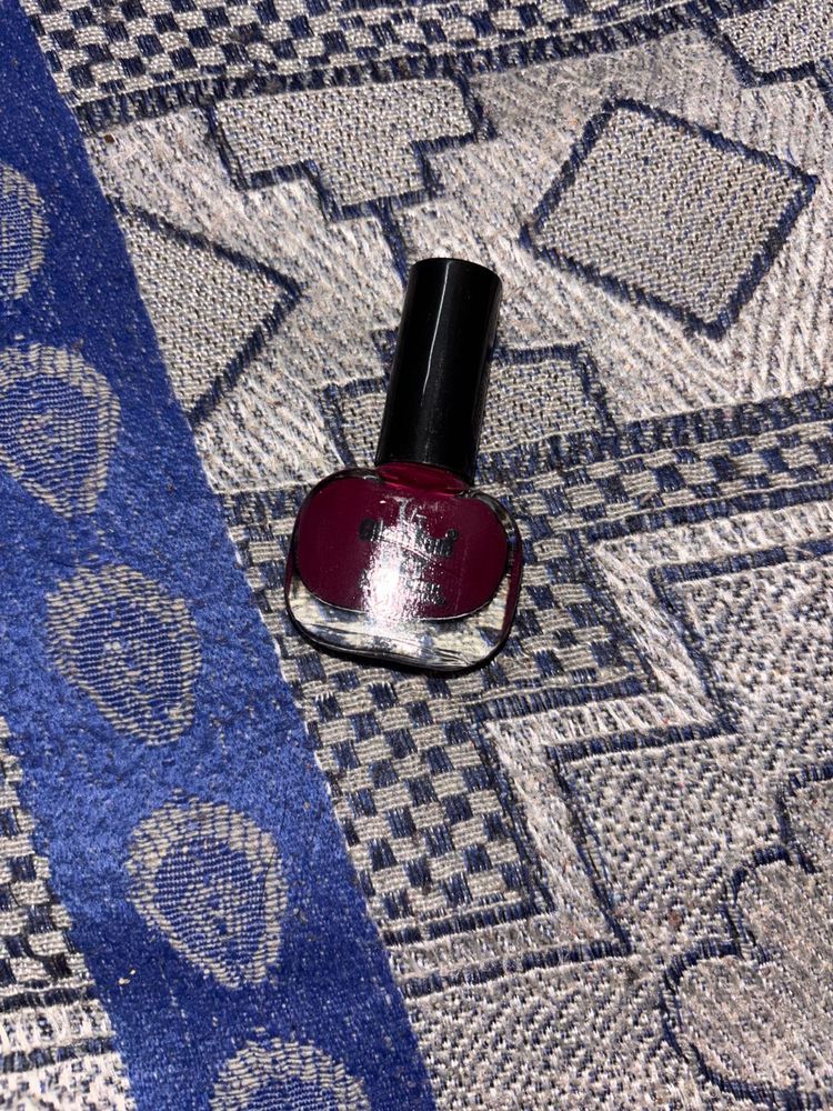 Burgundy Nail Polish