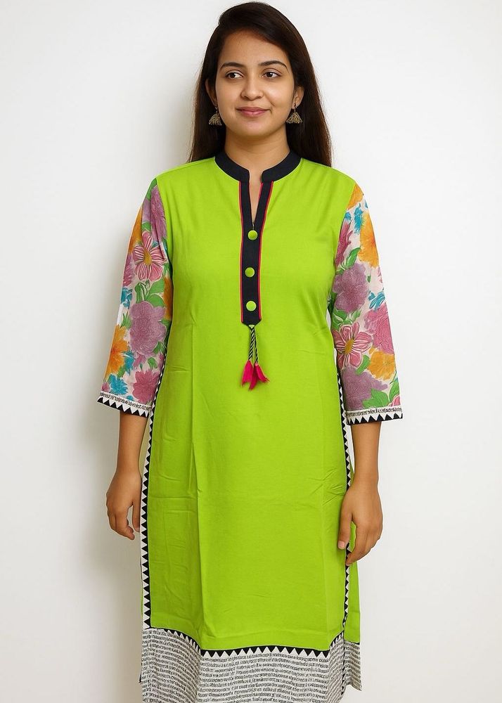 Designer Green Kurti