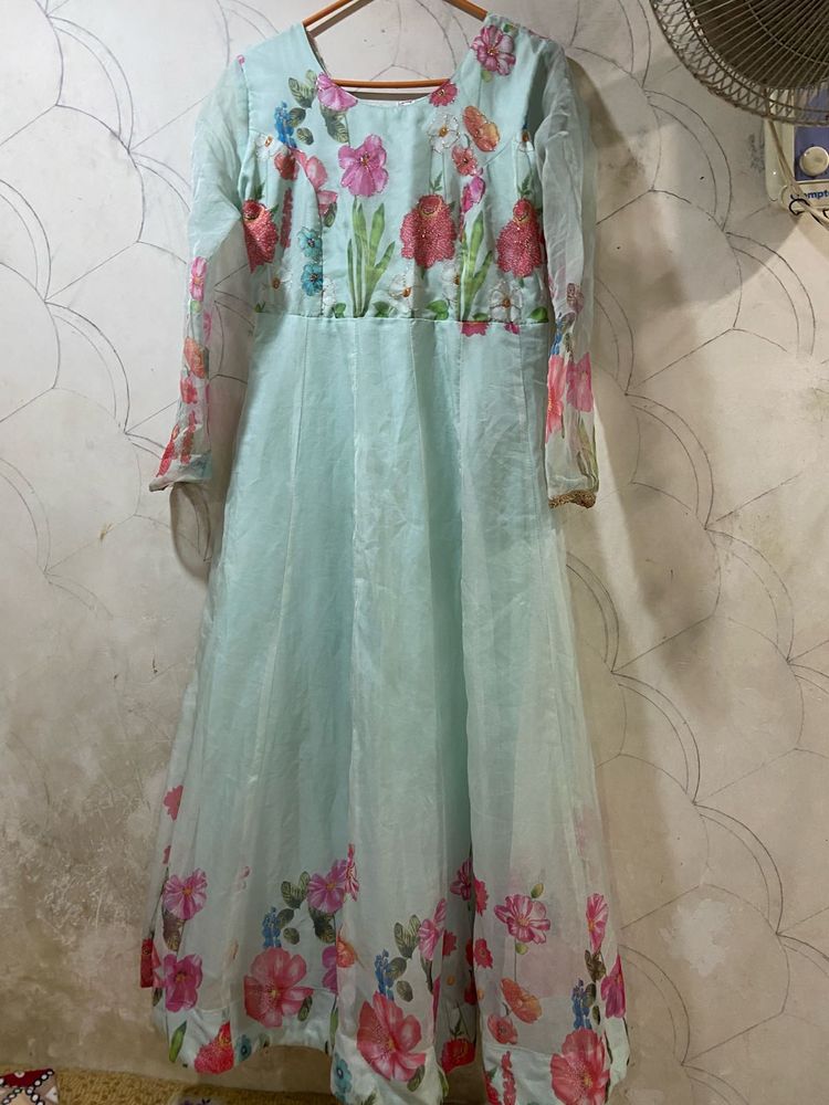 Floral Ethnic Gown